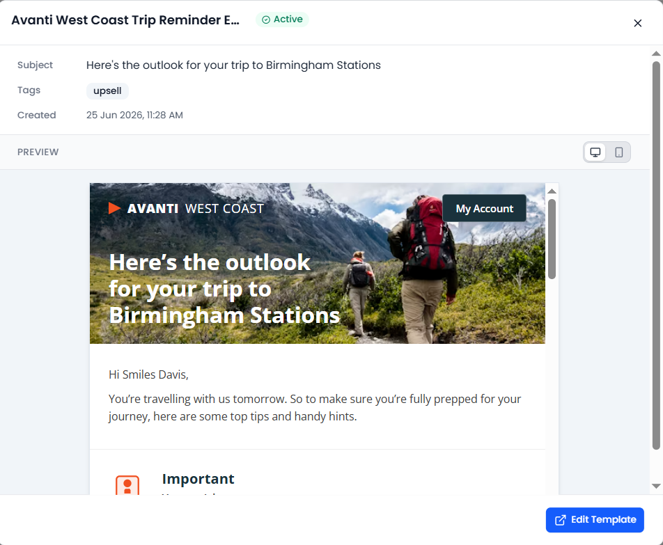 Email Marketing Dashboard